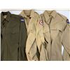 Image 2 : WWII US ARMY / AIR FORCE OFFICERS UNIFORM SHIRTS LOT OF 3