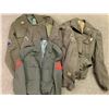 Image 2 : WWII AND POST US ARMY / USMC UNIFORM TUNICS SET OF 4