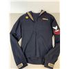 Image 1 : WWII US NAVY PETTY OFFICER DRESS UNIFORM JUMPER "CRACKERJACKS"