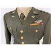 Image 3 : WWII US AIR FORCE OFFICER SECOND LIEUTENANT TUNIC JACKET UNIFORM 1942 DATED