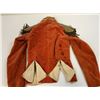 Image 3 : ANTIQUE REVOLUTIONARY WAR STYLE RED ARTILLERY OFFICER UNIFORM JACKET WITH EAPAULETTES