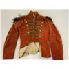 Image 9 : ANTIQUE REVOLUTIONARY WAR STYLE RED ARTILLERY OFFICER UNIFORM JACKET WITH EAPAULETTES