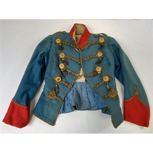 ANTIQUE IMPERIAL GERMAN NOBLE CHILD HUSSAR DRESS UNIFORM TUNIC