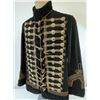 Image 2 : ANTIQUE IMPERIAL GERMAN HUSSAR PELISSE BLACK