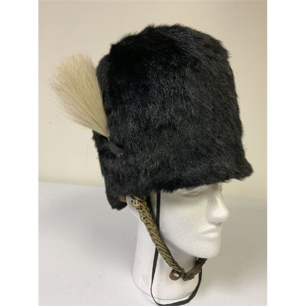 BRITISH EARLY 20th CENTURY FUSILLIERS BEARSKIN BUSBY 1912 DATED