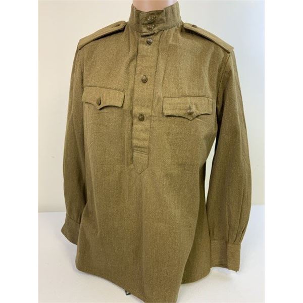 USSR SOVIET ARMY ENLISTED M43 WWII TYPE GIMNASTYORKA UNIFORM SHIRT