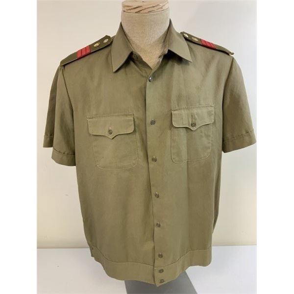 USSR SOVIET ARMY SERGEANT SUMMER UNIFORM SHIRT