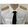 Image 2 : COLD WAR ERA USSR OFFICER RANK DRESS UNIFORM SHIRT