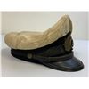 Image 4 : WWII IMPERIAL JAPANESE NAVY OFFICER'S VISOR HAT WITH WHITE TOP