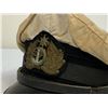 Image 9 : WWII IMPERIAL JAPANESE NAVY OFFICER'S VISOR HAT WITH WHITE TOP