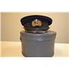 Image 11 : WWII IMPERIAL JAPANESE NAVY OFFICER'S VISOR HAT AND BOX