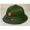Image 2 : NORTH VIETNAMESE ARMY VIETCONG PITH HELMET RED STAR INSIGNIA