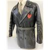 Image 12 : WWII ITALIAN BLACK LEATHER TANKER JACKET
