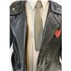 Image 14 : WWII ITALIAN BLACK LEATHER TANKER JACKET