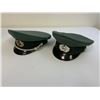 Image 3 : EAST GERMANY DDR POLICE LOT OF  VISOR CAPS HATS