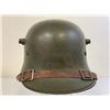 Image 10 : WWI IMPERIAL GERMAN M18 STEEL HELMET COMPLETE WITH LINER AND CHIN STRAP