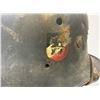 Image 6 : WWII GERMAN EARLY LUFTWAFFE M18 TRANSITIONAL HELMET WITH BATTLE DAMAGE
