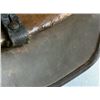 Image 12 : WWII GERMAN BATTLE DAMAGED M39 ARMY COMBAT HELMET WITH LINER AND CHIN STRAP