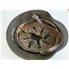 Image 8 : WWII GERMAN ARMY M35 DD NAMED COMBAT HELMET COMPLETE WITH LINER AND CHIN STRAP