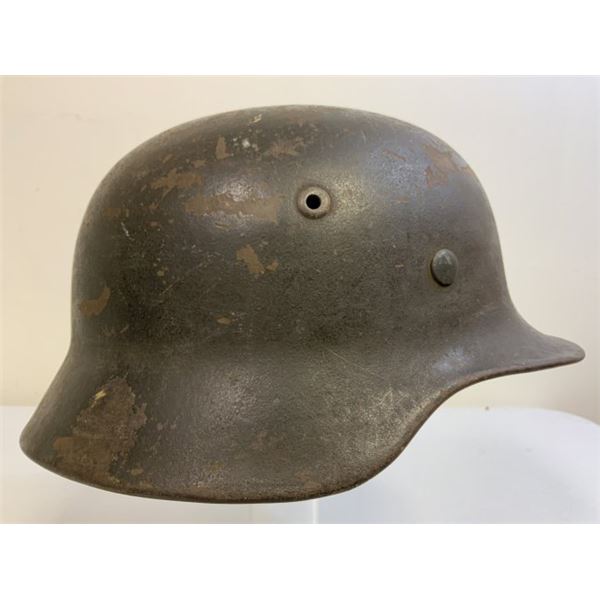 WWII GERMAN ARMY M35 SD COMBAT HELMET COMPLETE WITH LINER