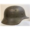 Image 1 : WWII GERMAN ARMY M35 SD COMBAT HELMET COMPLETE WITH LINER