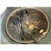 Image 7 : WWII GERMAN M42 COMBAT HELMET COMPLETE WITH LINER AND CHINSTRAP