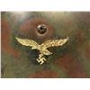 Image 4 : WWII GERMAN M1938 LUFTWAFFE PARATROOPER HELMET CAMOUFLAGE PAINTED