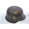 Image 12 : WWII GERMAN NAZI WAFFEN SS M35 COMBAT DD HELMET SHELL