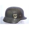 Image 2 : WWII GERMAN NAZI WAFFEN SS M35 COMBAT DD HELMET SHELL