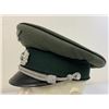 Image 2 : WWII GERMAN ARMY PIONEER OFFICERS VISOR HAT CAP