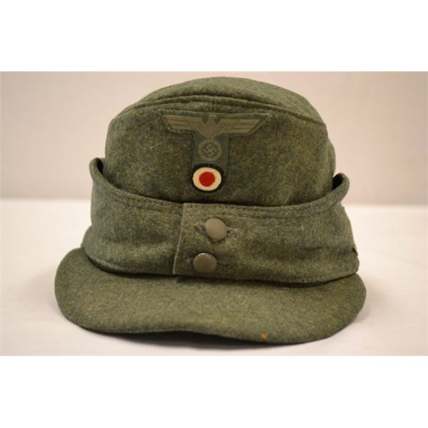 WWII GERMAN ARMY MOUNTAIN JAGER HAT Bergmutze FIELD CAP