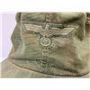 Image 5 : WWII GERMAN FIELD CAP MADE FROM SPLINTER CAMOUFLAGE ZELTBAHN MATERIAL