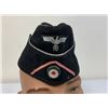 Image 1 : WWII GERMAN ARMY PANZER OFFICER BLACK OVERSEAS CAP