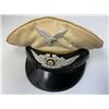 Image 4 : WWII GERMAN LUFTWAFFE FLIGHT NCO OFFICER WHITE TOP VISOR CAP