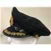 Image 3 : WWII GERMAN NAVY KRIEGSMARINE NAMED HIGH RANKING OFFICER BLUE VISOR CAP