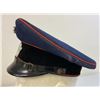 Image 3 : WWII GERMAN FIRE POLICE OFFICIAL VISOR HAT CAP
