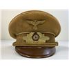 Image 1 : GERMANY THIRD REICH GERMAN NSDAP KREIS LEVEL POLITICAL LEADERâ€™S VISOR CAP