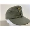 Image 3 : WWII GERMAN SS EM/NCO M43 LATE WAR FIELD HAT CAP