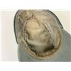 Image 9 : WWII GERMAN SS EM/NCO M43 LATE WAR FIELD HAT CAP