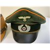 Image 2 : LOT OF 2 WWII GERMAN REENACTMENTS HEADGEAR CAPS HATS