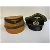 Image 6 : LOT OF 2 WWII GERMAN REENACTMENTS HEADGEAR CAPS HATS