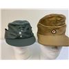 Image 6 : LOT OF 2 WWII GERMAN REENACTMENTS HEADGEAR CAPS HATS