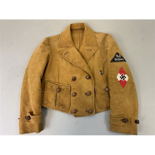 WWII GERMAN BDM GIRLS LEAGUE JACKET - Klettervest - VERY LITTLE GIRL