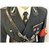 Image 8 : THIRD REICH ALLGEMEINE SS NAZI GERMAN BLACK SERVICE OFFICER'S UNIFORM TUNIC