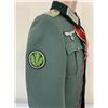 Image 4 : WWII GERMAN ARMY JAGER MOUNTAIN DIVISION OFFICER SERVICE UNIFORM TUNIC KNIGHT CROSS RIBBON