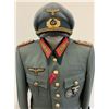 Image 1 : WWII GERMAN NAMED FAMOUS GENERAL OFFICER UNIFORM KNIGHTS CROSS OAKLEAVES RECIPIENT