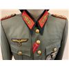 Image 3 : WWII GERMAN NAMED FAMOUS GENERAL OFFICER UNIFORM KNIGHTS CROSS OAKLEAVES RECIPIENT