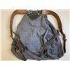 Image 2 : WWII GERMAN LUFTWAFFE BLUE RUCKSACK BACKPACK COMPLETE WITH STRAPS