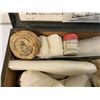 Image 4 : WWII GERMAN LUFTSCHUTZ MEDICAL FIRST AID SET IN METAL BOX