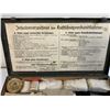 Image 8 : WWII GERMAN LUFTSCHUTZ MEDICAL FIRST AID SET IN METAL BOX